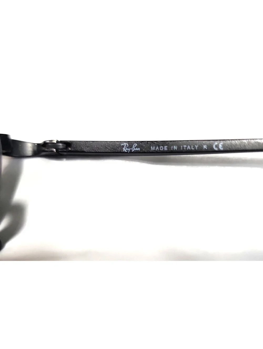 Ray Ban RB3162 006 Sleek Black Metal Sunglasses Frame Only 52-19